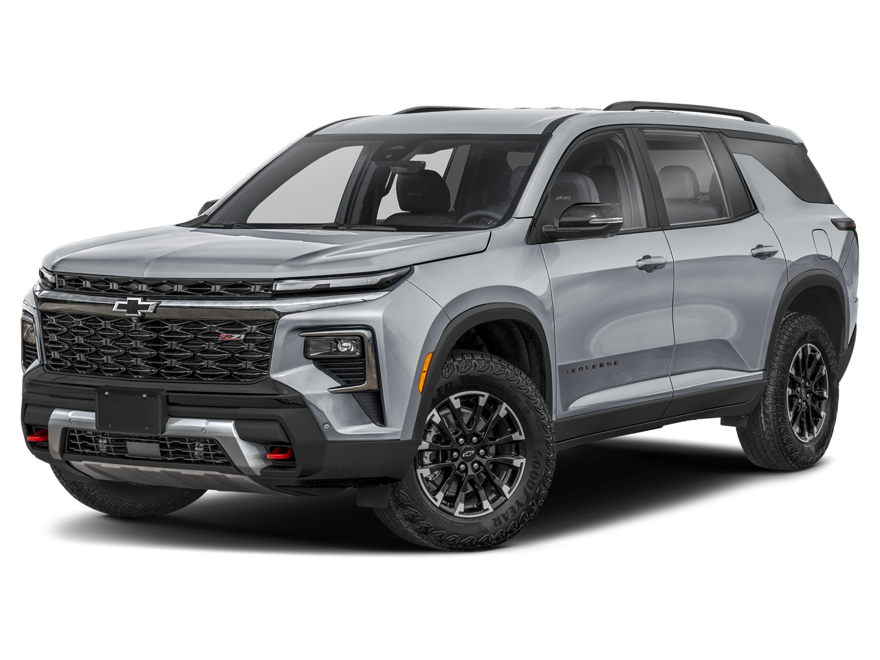 2025 Chevrolet Traverse High Country in Lakeshore Blue Metallic — front three-quarter view